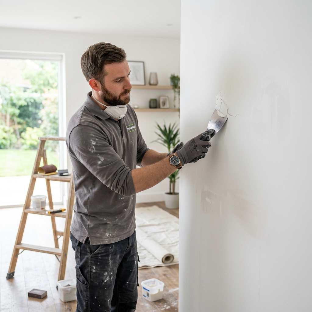 Cómo preparar una pared antes de pintar para que quede perfecta